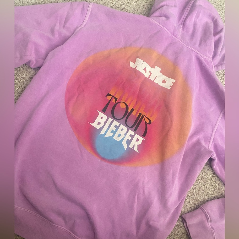 Justin Bieber Justice Tour Hoodie